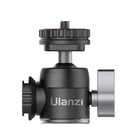 Ulanzi U-Vlog Lite Tripé Extensível Dual Cold Shoe Ball Head Volg Tripé para Sma