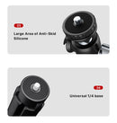Ulanzi U-Vlog Lite Tripé Extensível Dual Cold Shoe Ball Head Volg Tripé para Sma