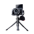 Ulanzi U-Vlog Lite Tripé Extensível Dual Cold Shoe Ball Head Volg Tripé para Sma