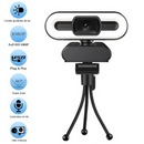 Webcam HD 4K com auto focus